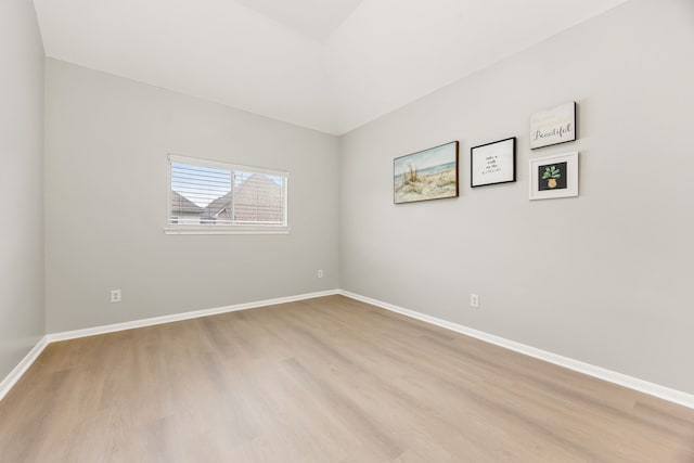3639 Burning Palms Ct, Houston, TX 77042 - spare room featuring light wood-style flooring and baseboards