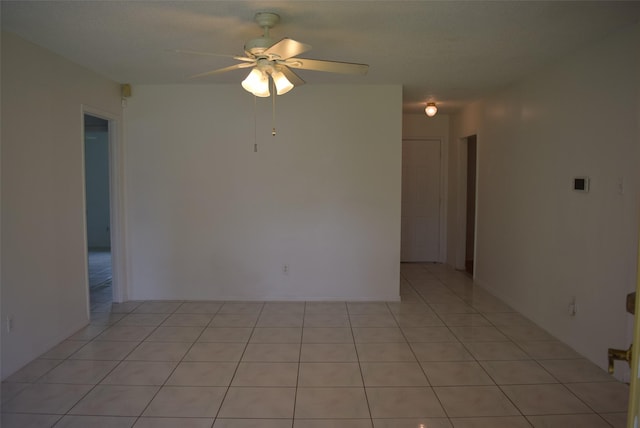 611 Glenvale Dr, Houston, TX 77060 - spare room featuring a ceiling fan and light tile patterned floors