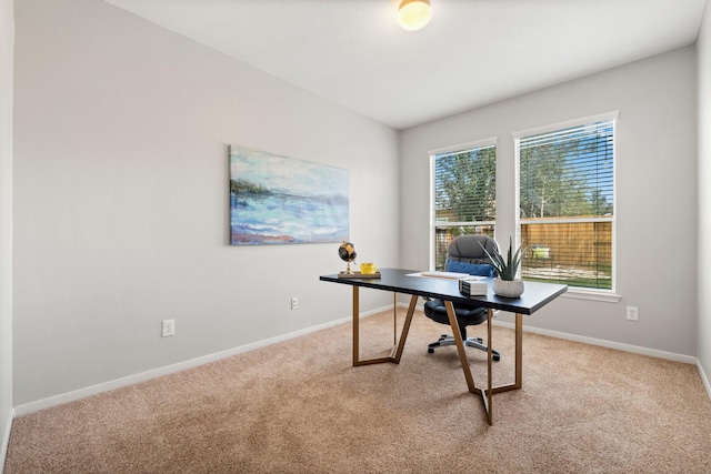 2943 Smokey Forest Ln, Spring, TX 77386 - office space with light colored carpet, healthy amount of natural light, and baseboards