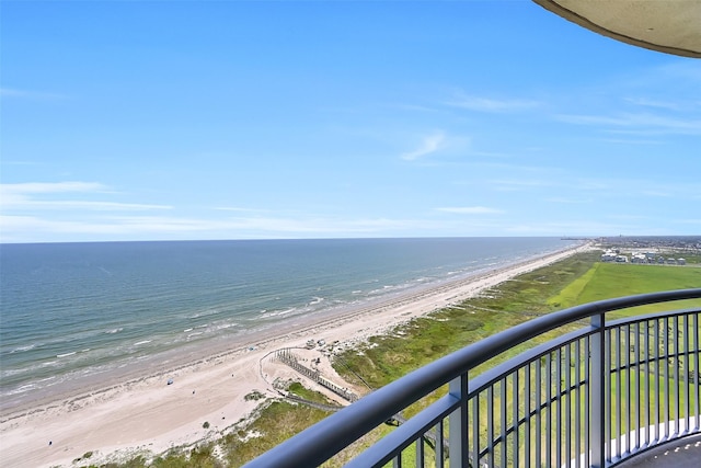 801 E Beach Dr Unit Bc2305, Galveston, TX 77550 - water view with local beach