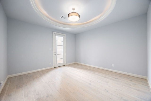 19111 N Frio River Cir, Cypress, TX 77433 - empty room with light wood-type flooring and baseboards