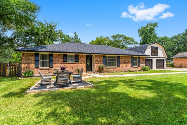 31614 Debbi Ln, Magnolia, TX 77355 - view of front of house with brick siding and roof with shingles