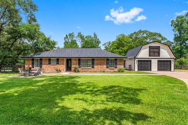 31614 Debbi Ln, Magnolia, TX 77355 - view of front of house with concrete driveway and brick siding