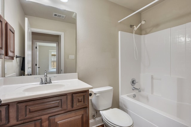 1208 Robinsville Ct, College Station, TX 77845 - full bath with toilet,  shower combination, and vanity