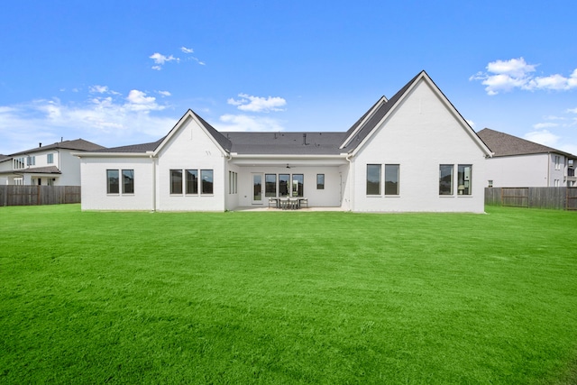 6727 Pine Haven Ct, Katy, TX 77493 - back of house featuring a patio area