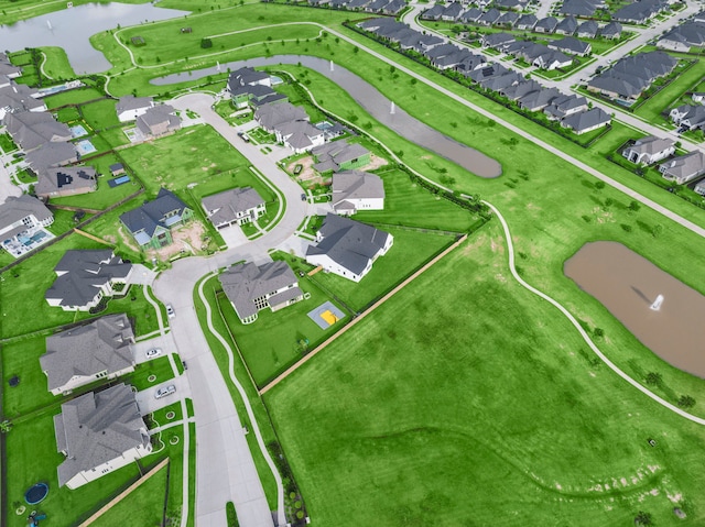 6727 Pine Haven Ct, Katy, TX 77493 - aerial view of residential area with a nearby body of water