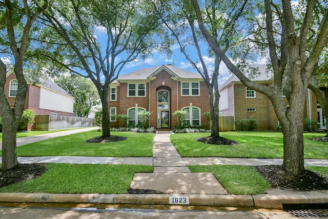 1623 Heddon Falls Dr, Sugar Land, TX 77479 - view of front of property featuring brick siding
