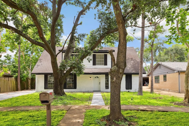 10007 Sagedowne Ln, Houston, TX 77089 - view of front of house with brick siding and a shingled roof