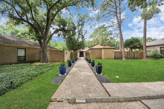 15707 Steamboat Ln, Houston, TX 77079 - view of yard