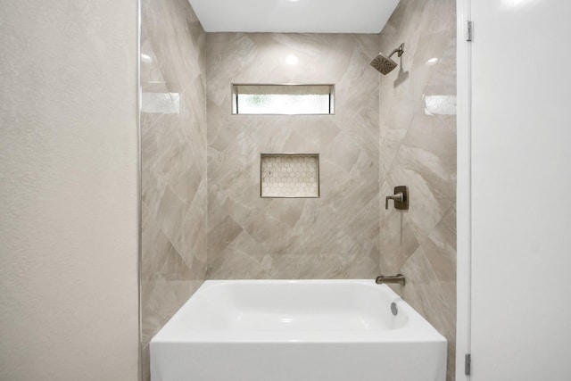 15707 Steamboat Ln, Houston, TX 77079 - bathroom featuring shower / washtub combination