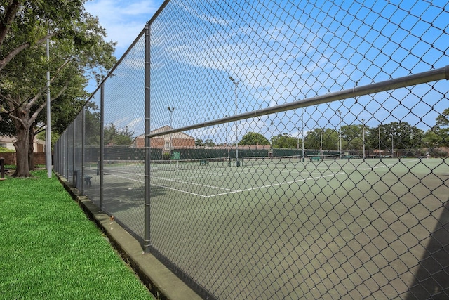 1145 Country Place Dr, Houston, TX 77079 - view of tennis court