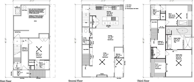 1053 W 15th 1/2 St, Houston, TX 77008 - view of property floor plan