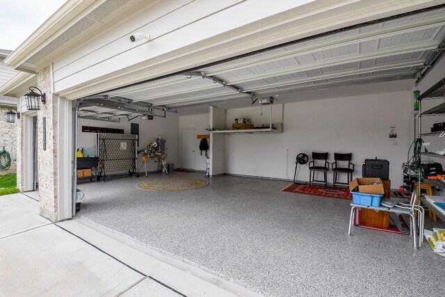 12324 Carib Crossing Ln, Conroe, TX 77304 - garage with a garage door opener