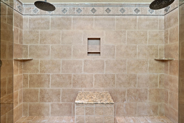 2117 Gunwale Cir, Willis, TX 77318 - full bath with a tile shower