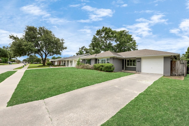 1831 Watercrest Dr, Houston, TX 77008 - ranch-style house with a garage and concrete driveway