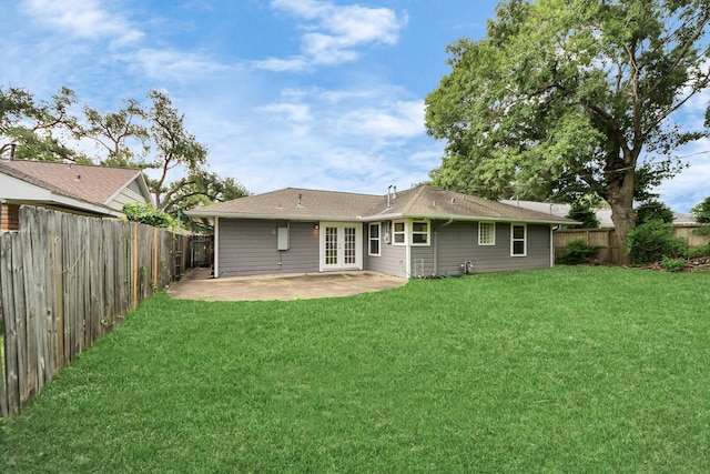 1831 Watercrest Dr, Houston, TX 77008 - back of property featuring french doors and a patio