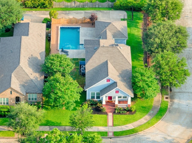18219 Holts Landing Dr, Cypress, TX 77433 - view of subject property with a pool