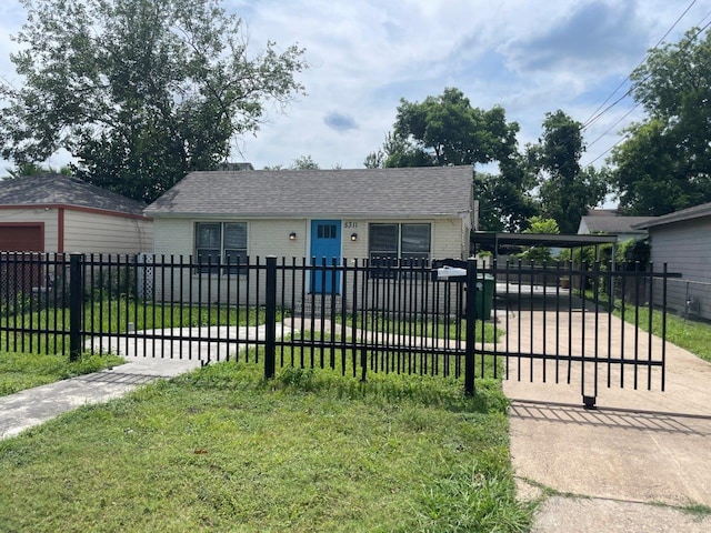 5311 Gano St, Houston, TX 77009 - bungalow with brick siding