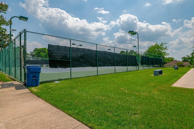 14370 S Summerchase Cir, Willis, TX 77318 - view of tennis court