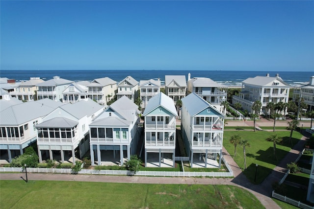 2604 E Seaside Dr, Galveston, TX 77550 - aerial view of a nearby body of water
