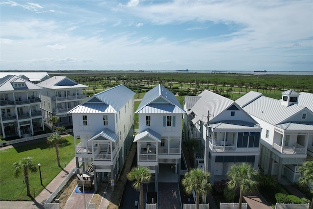 2604 E Seaside Dr, Galveston, TX 77550 - bird's eye view
