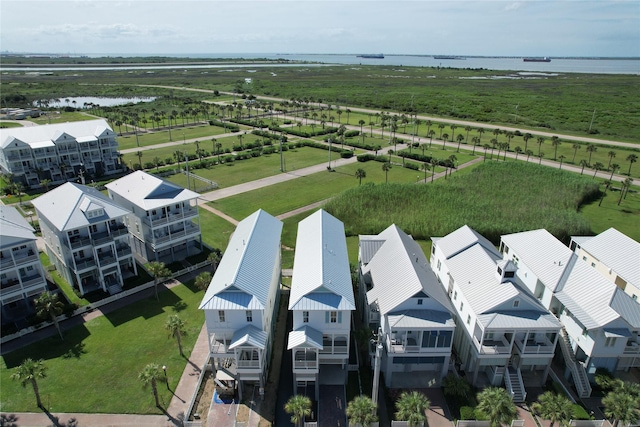 2604 E Seaside Dr, Galveston, TX 77550 - bird's eye view of a large body of water