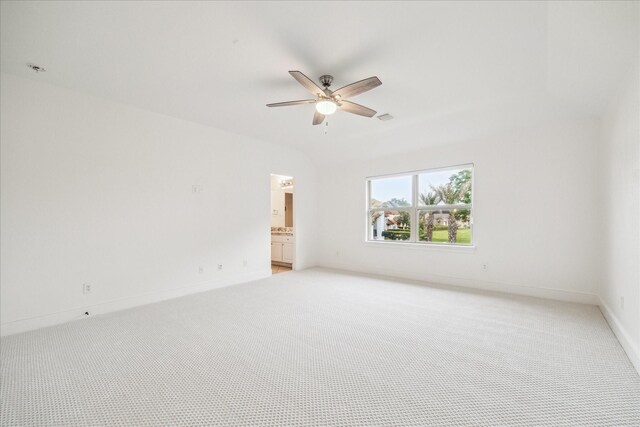 19 Sanctuary Trl, Missouri City, TX 77459 - spare room featuring light carpet and a ceiling fan