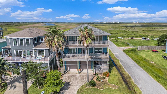 1401 103rd St, Galveston, TX 77554 - view from above of property