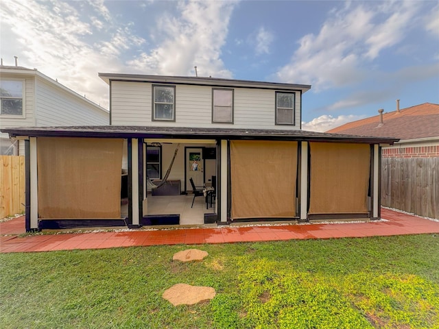 18323 River Sage Dr, Houston, TX 77084 - rear view of property featuring a patio area and roof with shingles