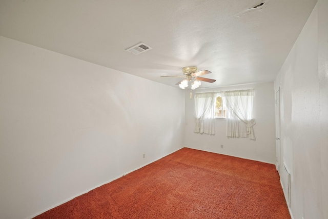 6027 Dellfern Dr, Houston, TX 77035 - carpeted spare room featuring ceiling fan