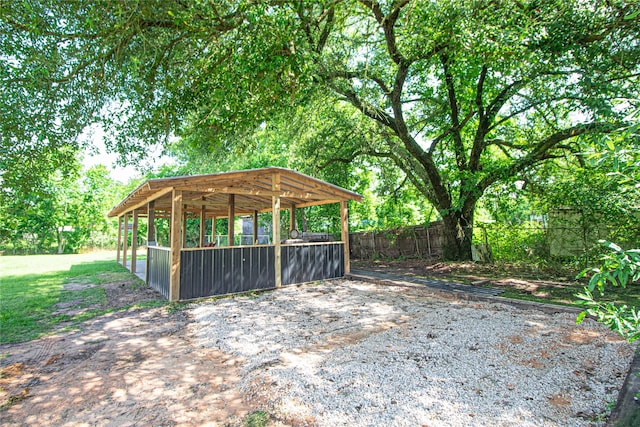 277 Lucy, Livingston, TX 77351 - view of yard