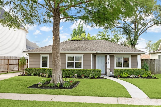 1709 Chantilly Ln, Houston, TX 77018 - view of front of home featuring a shingled roof