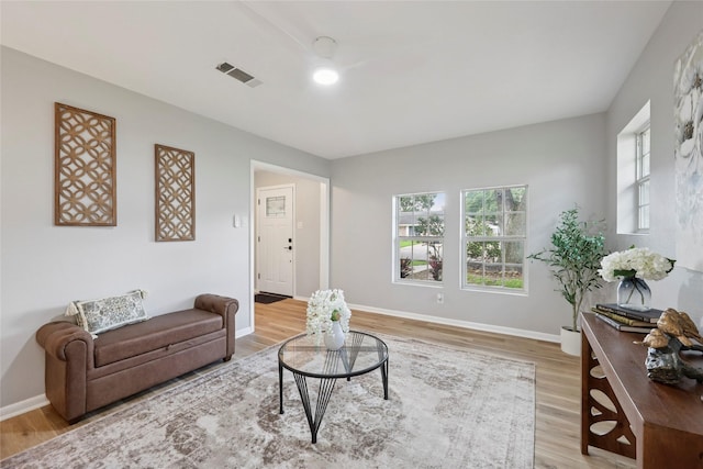 1008 N 30th St, Nederland, TX 77627 - living area featuring wood finished floors and baseboards