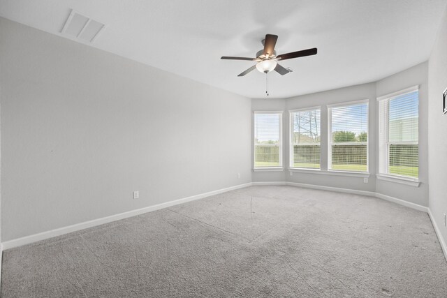 2302 Elmwood Trl, Katy, TX 77493 - carpeted empty room featuring baseboards and a ceiling fan