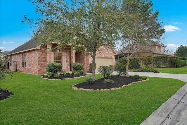 10 Tallgrass Way, Spring, TX 77389 - view of front of property with brick siding, driveway, and an attached garage