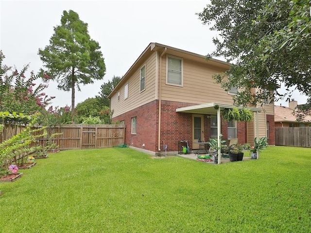 4915 Dove Springs Dr, Houston, TX 77066 - back of house with brick siding