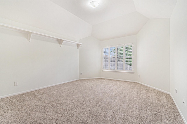 15814 Lake Loop Dr, Cypress, TX 77433 - additional living space with carpet floors and lofted ceiling