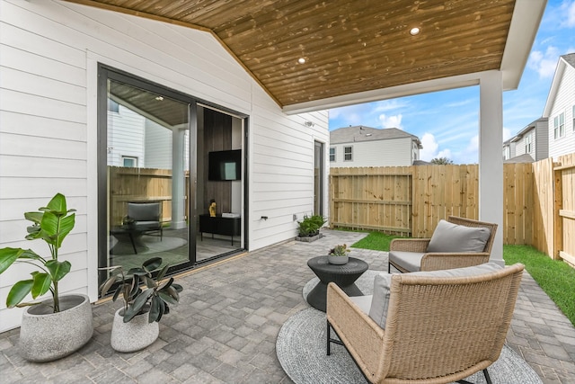 4024 Boho Ln, Houston, TX 77045 - view of patio / terrace
