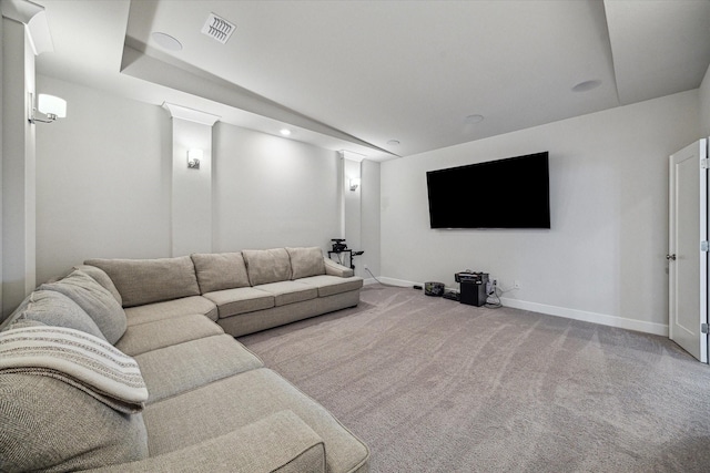 11011 Heartleaf Aster Way, Cypress, TX 77433 - living room featuring carpet flooring, baseboards, and recessed lighting