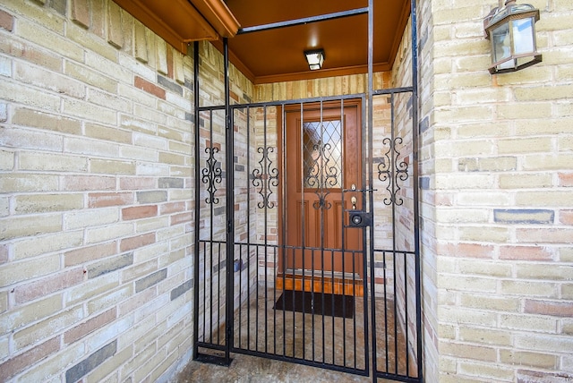 1610 Chapelwood Ln, Richmond, TX 77406 - view of exterior entry with brick siding