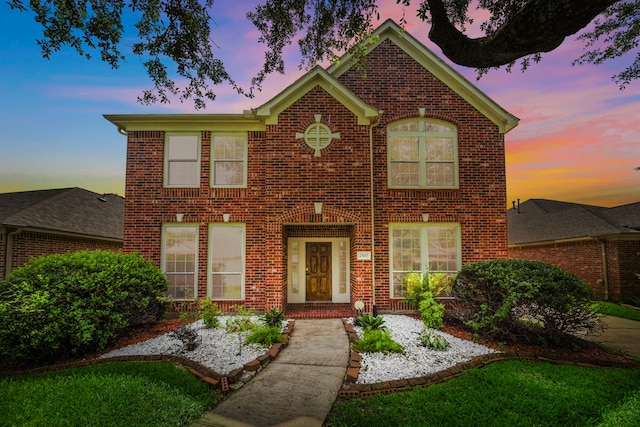 2507 Abernathy Glen Ct, Houston, TX 77014 - view of front of property featuring brick siding
