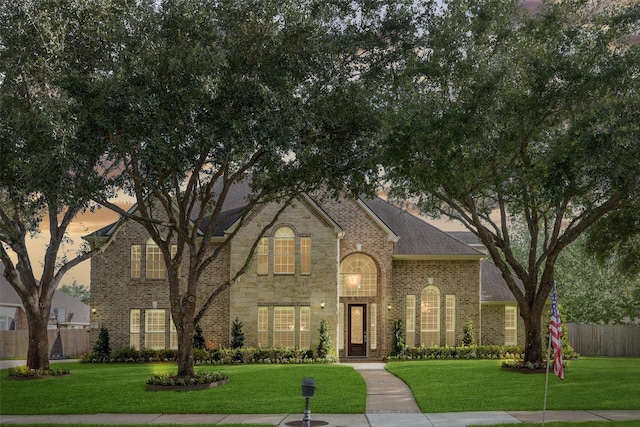 22111 Blacksburg Ct, Katy, TX 77450 - view of front facade with brick siding