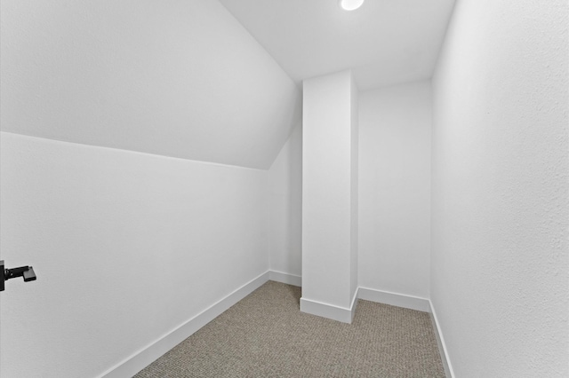 1100 S Shepherd Dr, Houston, TX 77019 - additional living space featuring carpet flooring and lofted ceiling