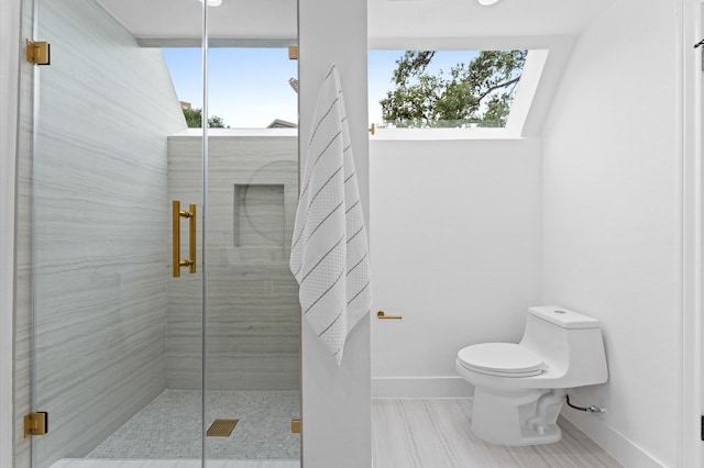 1100 S Shepherd Dr, Houston, TX 77019 - bathroom with a shower stall