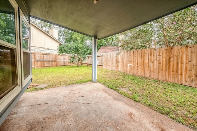 12419 Truesdell Dr, Houston, TX 77071 - view of yard with a patio
