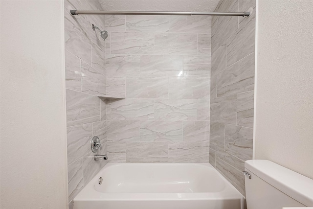 12419 Truesdell Dr, Houston, TX 77071 - bathroom with toilet and bathtub / shower combination