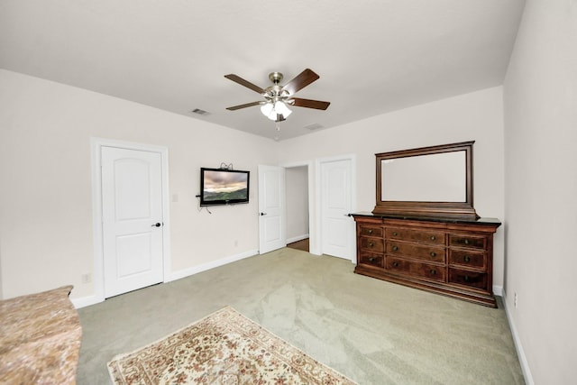18111 Dockside Landing Dr, Cypress, TX 77433 - unfurnished bedroom featuring carpet flooring, baseboards, and ceiling fan