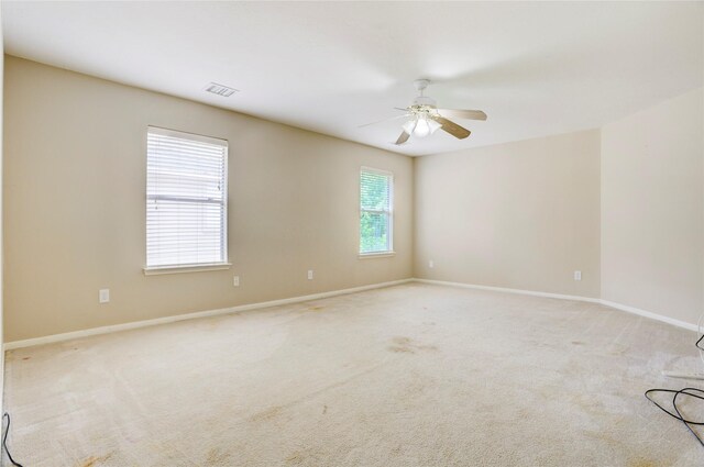 5208 Jolie Dr, Pearland, TX 77584 - carpeted spare room with a ceiling fan and baseboards
