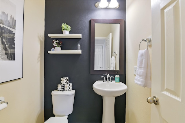 19538 Salt Grass Meadow Dr, Cypress, TX 77433 - half bath with toilet and a sink