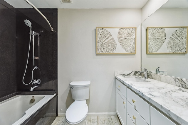 811 Lovett Blvd Unit 26, Houston, TX 77006 - bathroom featuring vanity and shower / bathtub combination